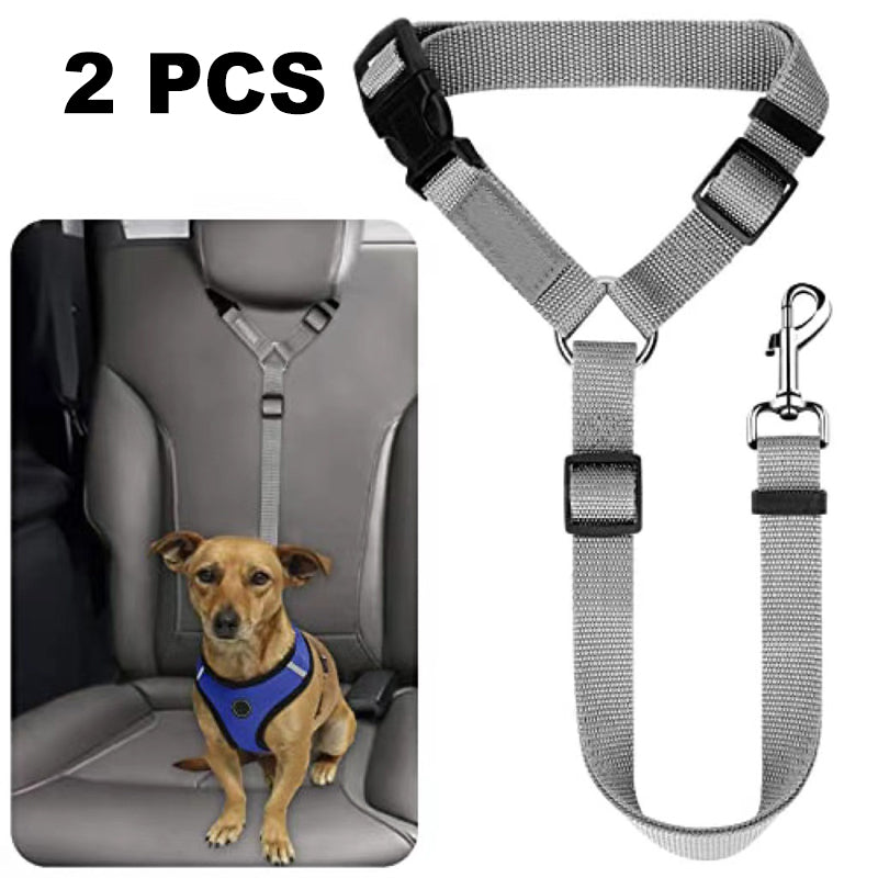🔥New Hot Selling❤️‍🔥 2-in-1 Dog Car Seat Belt & Walking Leash