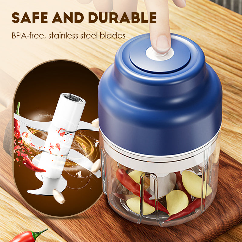 💖HOT SALE 49% OFF💖 Electric Mini Garlic Chopper Set