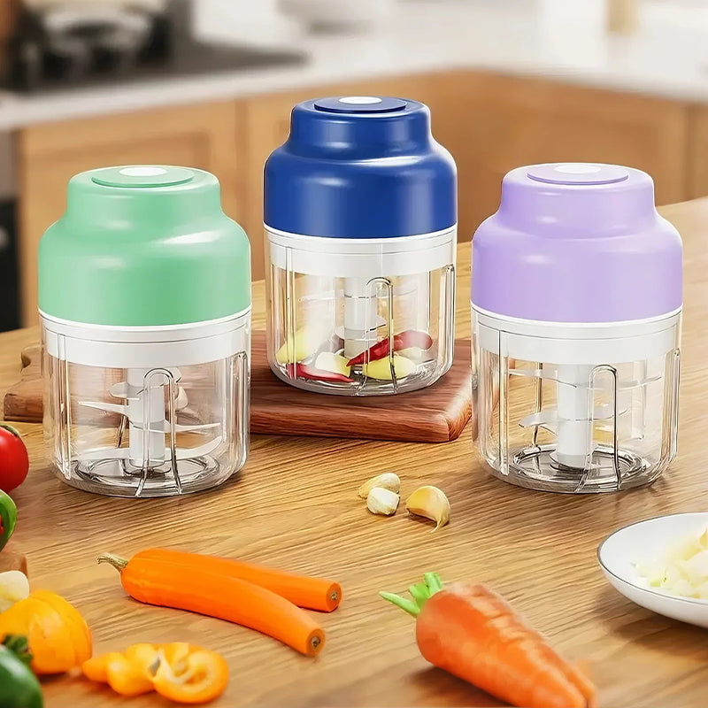💖HOT SALE 49% OFF💖 Electric Mini Garlic Chopper Set