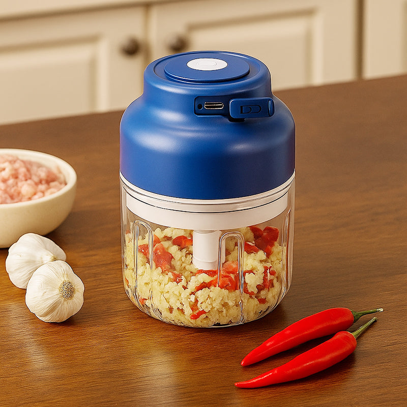 💖HOT SALE 49% OFF💖 Electric Mini Garlic Chopper Set