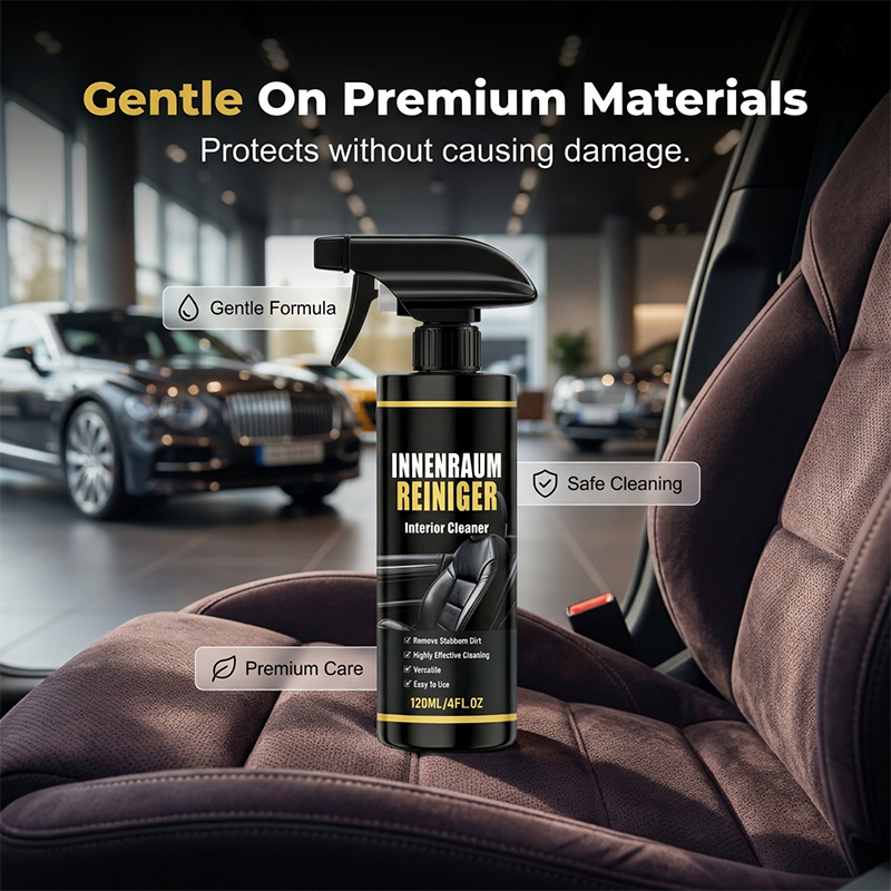 Easy-Use Stain Remover for Car Interiors