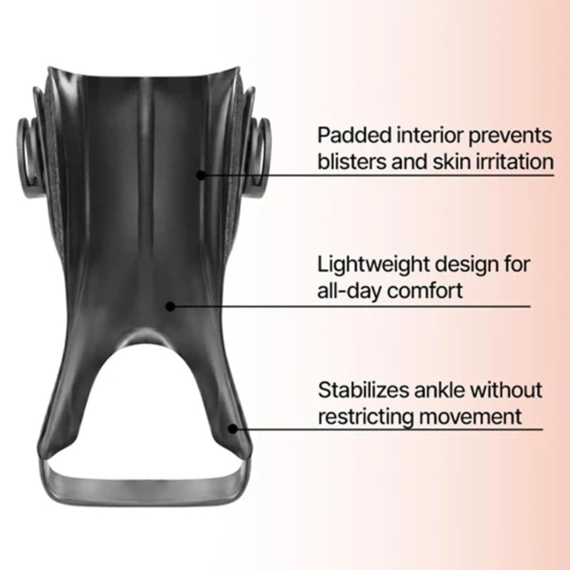 Regain Mobility! Adjustable Foot Drop Brace with Inflatable Liner – Daily Support ✨