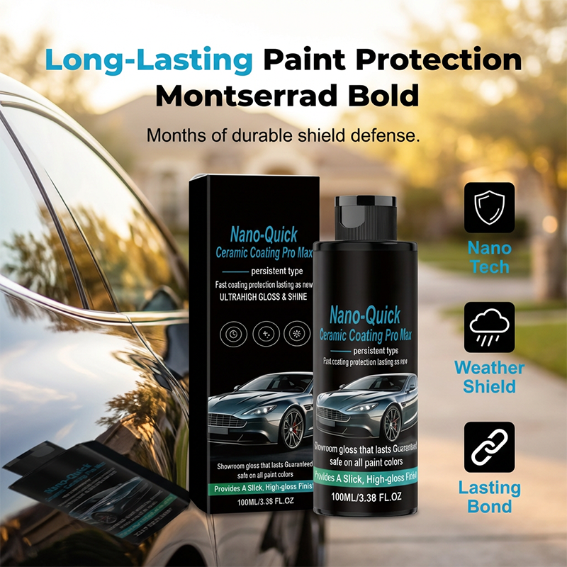 ⏰Last 60% off👉High-Gloss Hydrophobic Nano Ceramic Coating Spray🚗