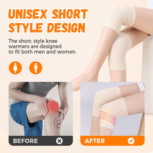 🔥Buy 1 get 1 free🔥 Unisex knee warmers – breathable, non-slip, all-season soft. 4 colors. 50K+ sold! 🦵✨