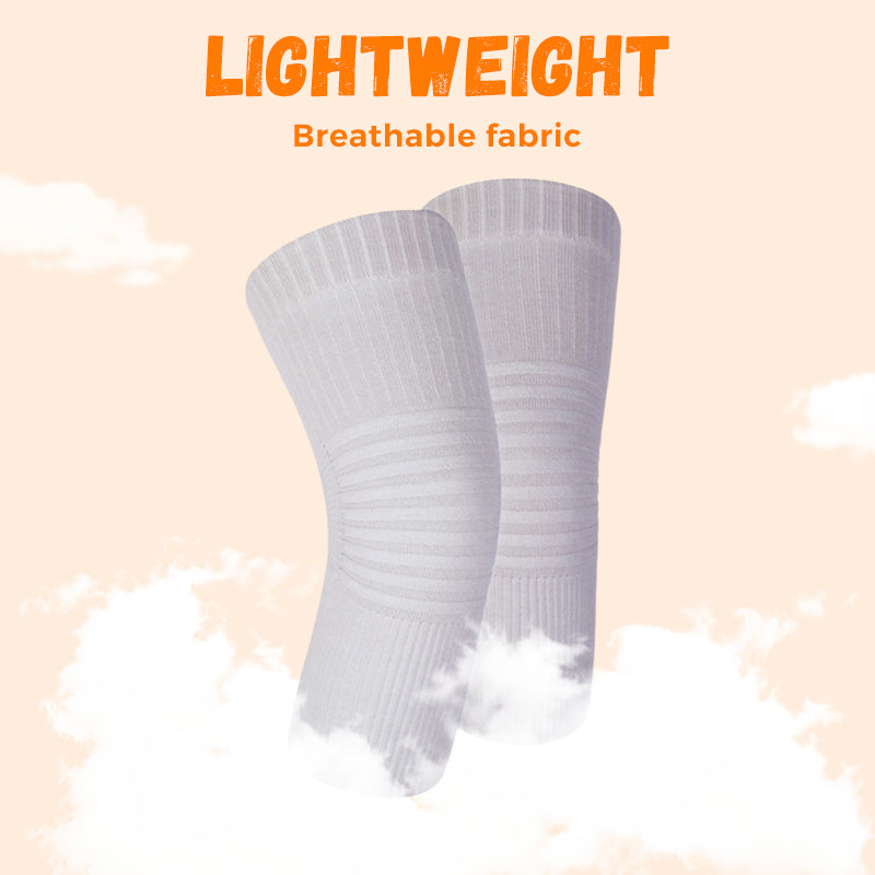 🔥Buy 1 get 1 free🔥 Unisex knee warmers – breathable, non-slip, all-season soft. 4 colors. 50K+ sold! 🦵✨