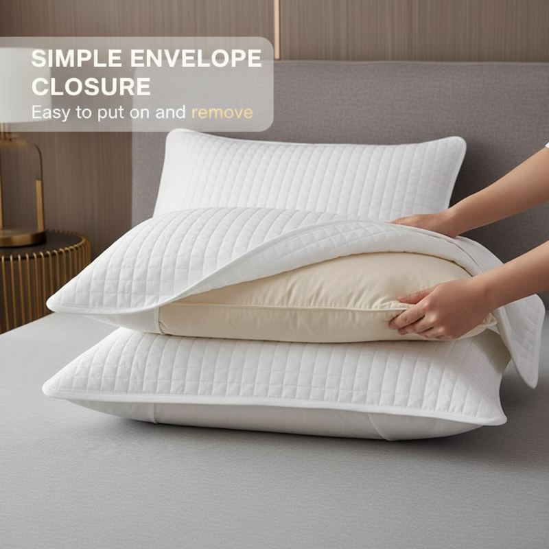 🔥Buy 1 get 1 free🔥 Quilted Pillow Protector to Prevent Yellowing