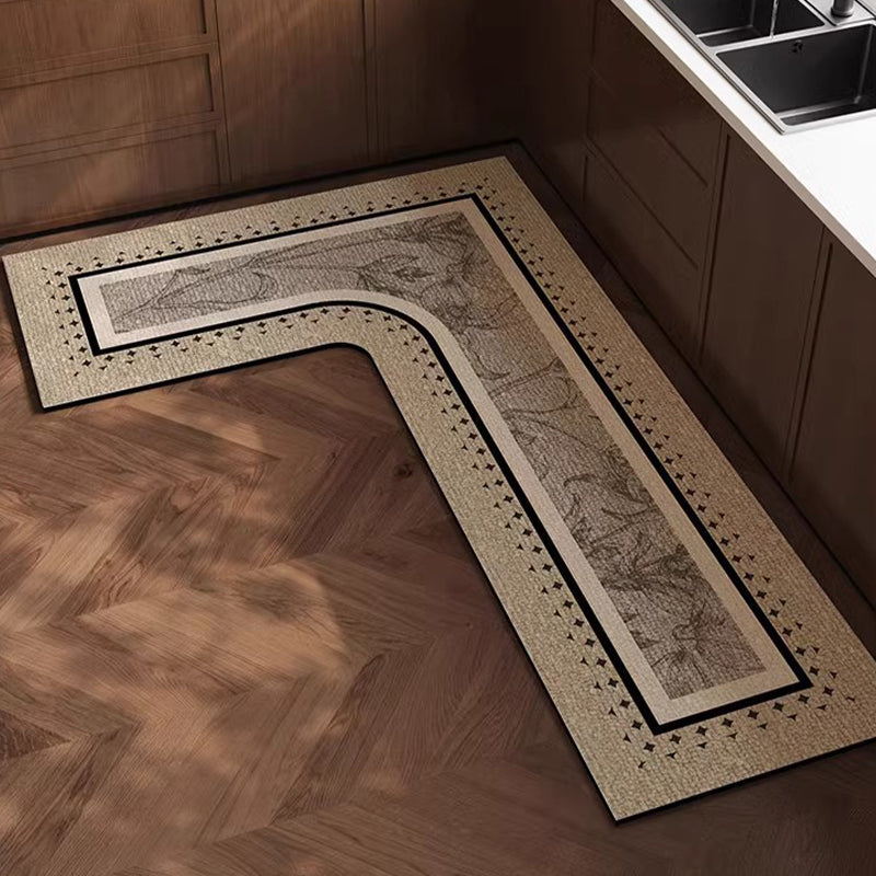 🌸 Spring sale! Floral kitchen mat – absorbs water instantly, stays put. Say goodbye to wet footprints. 🚿