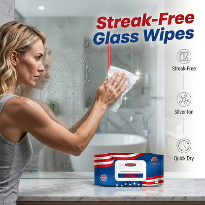 ✨ Streak-Free Glass Cleaning Wipes – Clean with a Single Wipe – Pay on Delivery 🧼✅