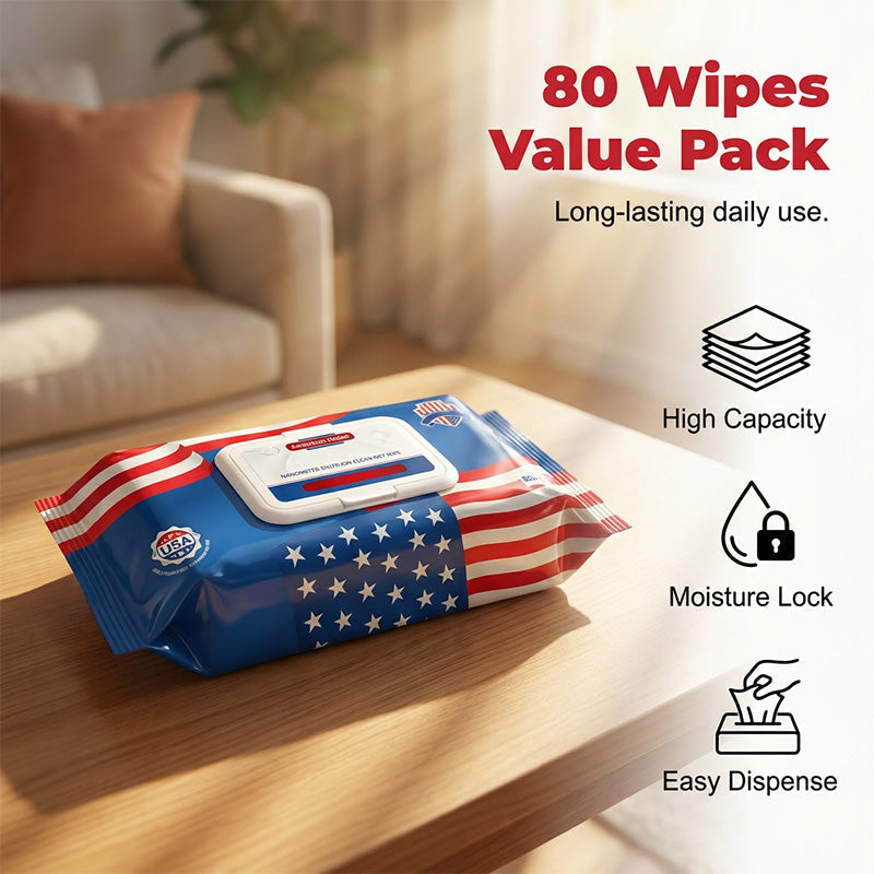 ✨ Streak-Free Glass Cleaning Wipes – Clean with a Single Wipe – Pay on Delivery 🧼✅