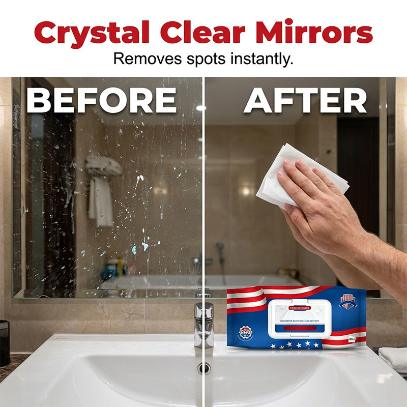✨ Streak-Free Glass Cleaning Wipes – Clean with a Single Wipe – Pay on Delivery 🧼✅