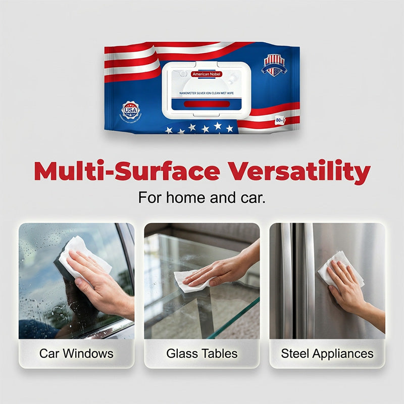 ✨ Streak-Free Glass Cleaning Wipes – Clean with a Single Wipe – Pay on Delivery 🧼✅