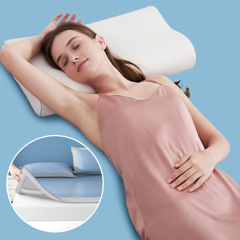 🌙 50% OFF! Cooling antibacterial bed mat – breathable, silky, washable. Sleep cool tonight! 💤🧊