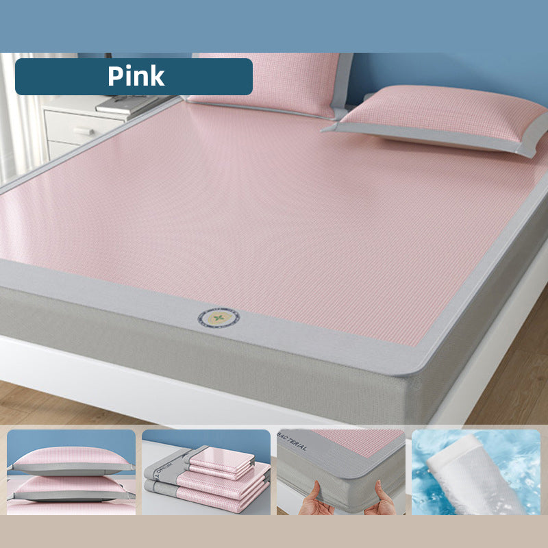 🌙 50% OFF! Cooling antibacterial bed mat – breathable, silky, washable. Sleep cool tonight! 💤🧊
