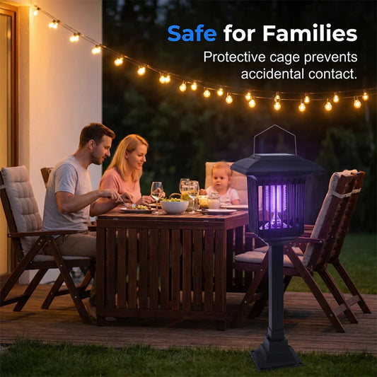 🦟 50% OFF! Solar bug zapper – dual light (purple + white), auto day/night, 3 styles. 50K+ sold! ☀️🔋
