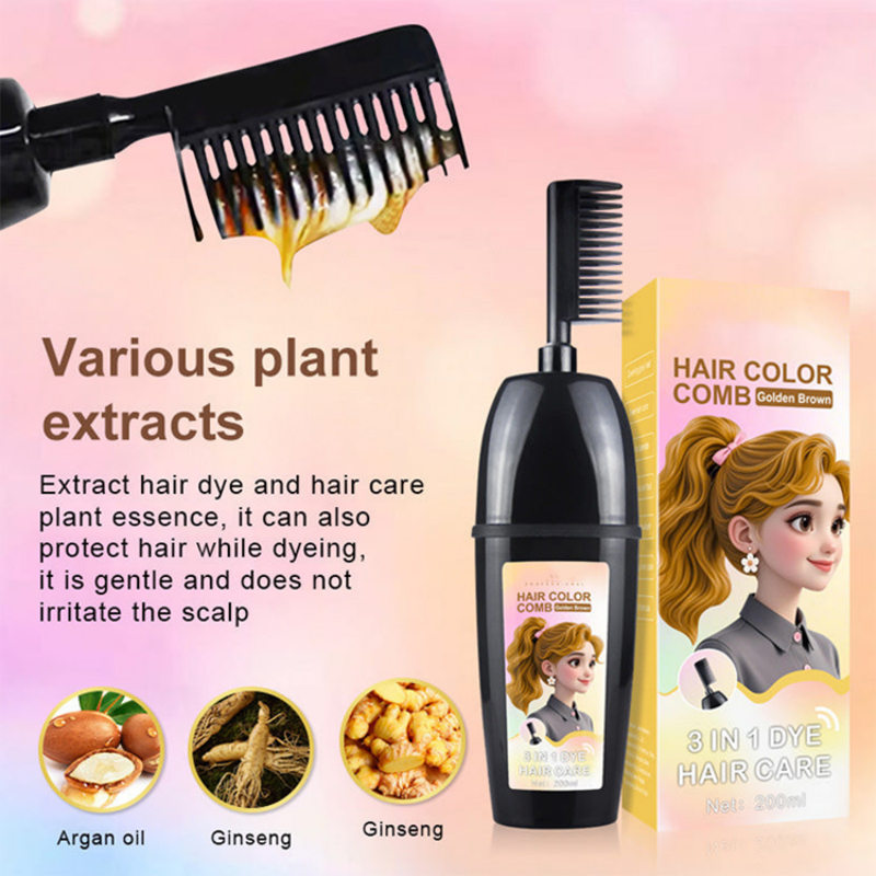 🔥Best Seller 50% Off!!🦄3-in-1 Hair Dye Comb💇‍♀️