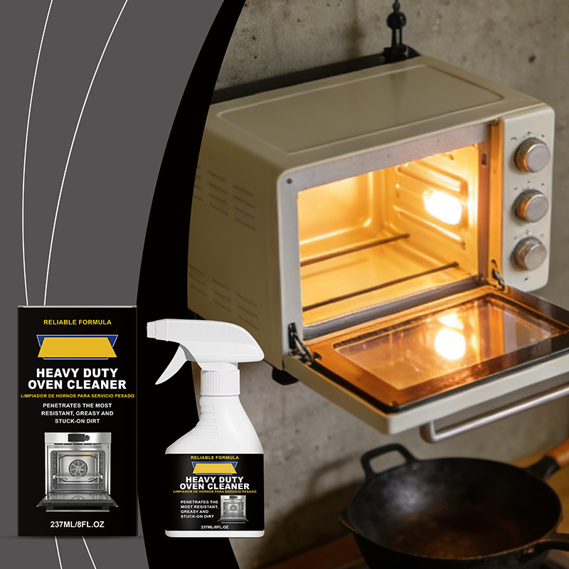 🔥 50% OFF! 50K+ sold! Oven cleaner spray – dissolves toughest baked-on grease, wipes clean easily, leaves no burnt smell! ✨🧽