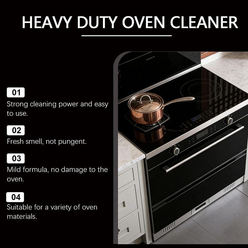 🔥 50% OFF! 50K+ sold! Oven cleaner spray – dissolves toughest baked-on grease, wipes clean easily, leaves no burnt smell! ✨🧽