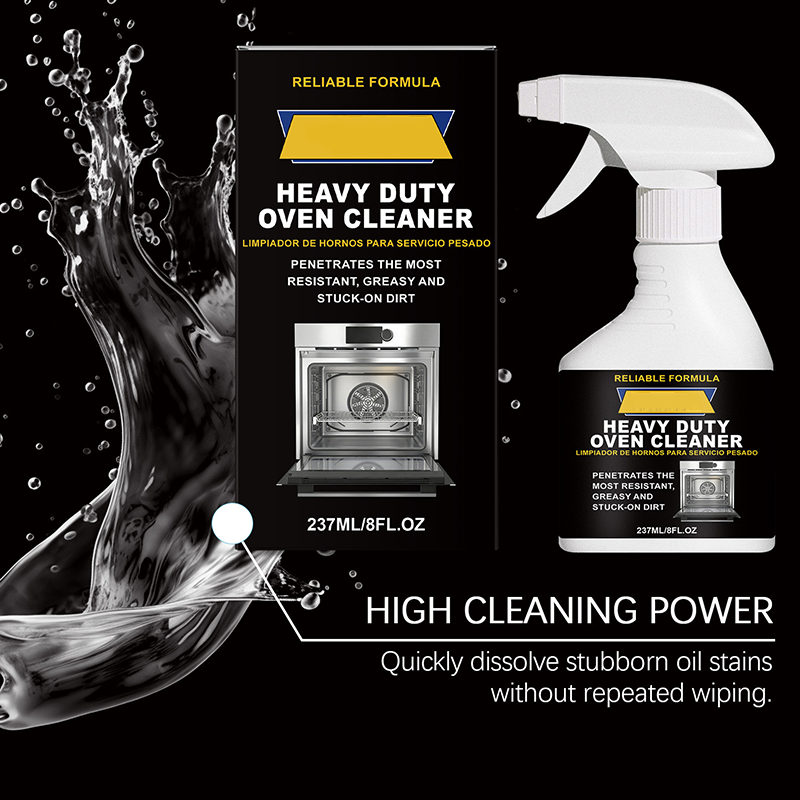 🔥 50% OFF! 50K+ sold! Oven cleaner spray – dissolves toughest baked-on grease, wipes clean easily, leaves no burnt smell! ✨🧽