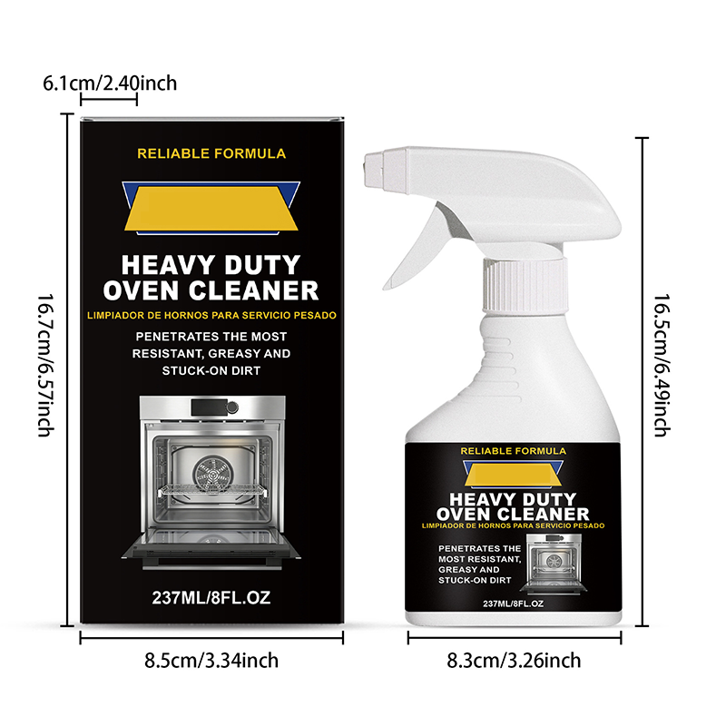 🔥 50% OFF! 50K+ sold! Oven cleaner spray – dissolves toughest baked-on grease, wipes clean easily, leaves no burnt smell! ✨🧽