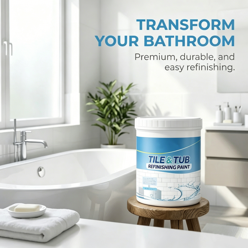 🥳HOT SALE🥳💞50K+ SOLD! Refinishing Paint – From £7.99! Water-based, scratch-resistant & waterproof. Renew tiles – grab yours! ✅