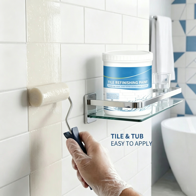 🥳HOT SALE🥳💞50K+ SOLD! Refinishing Paint – From £7.99! Water-based, scratch-resistant & waterproof. Renew tiles – grab yours! ✅