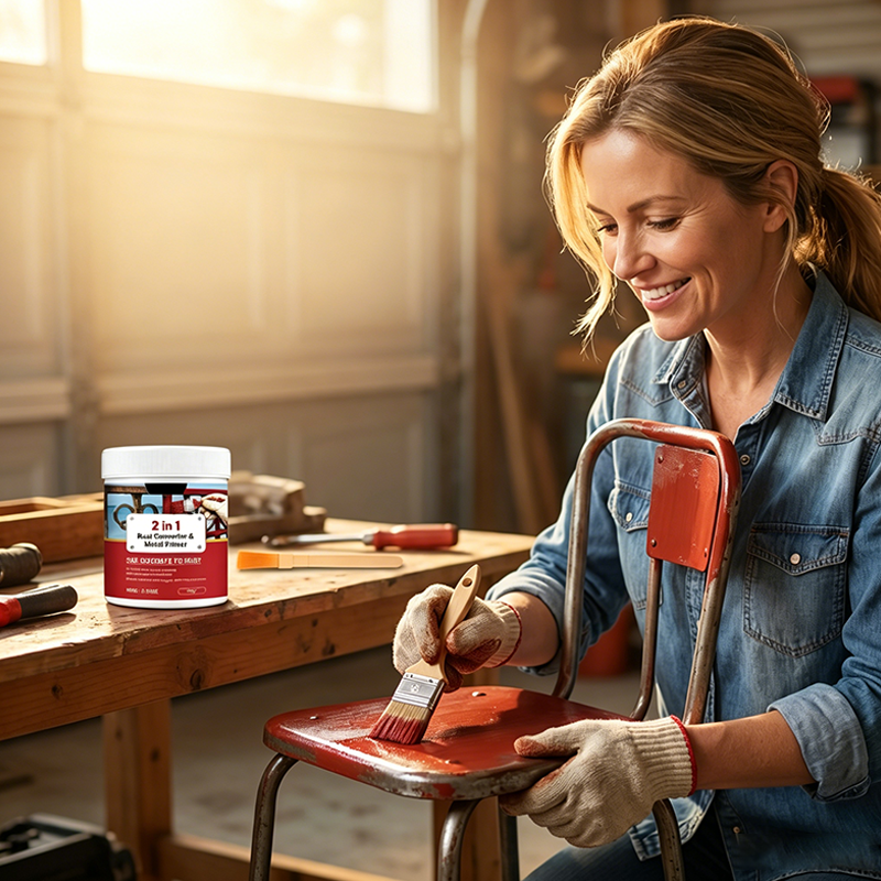 🥳HOT SALE🥳💞50K+ SOLD! Rust Converter – From £10.99! 2-in-1, weather-resistant & brush included. Protect metal – grab yours! ✅