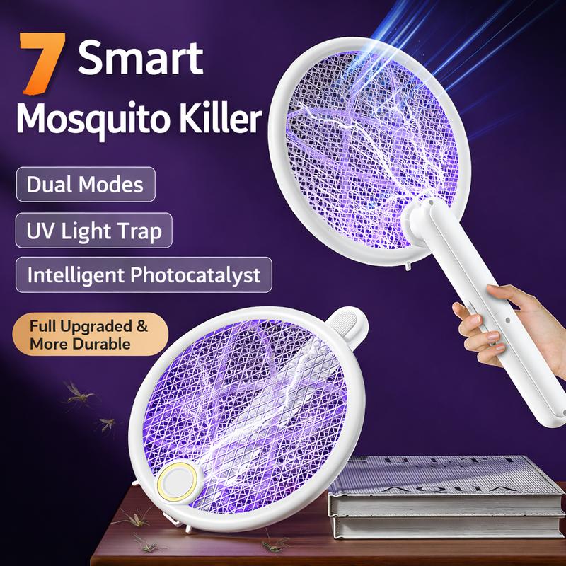 💖HOT SALE 49% OFF💖Foldable Electric Mosquito Swatter - Automatic Mosquito-Attracting