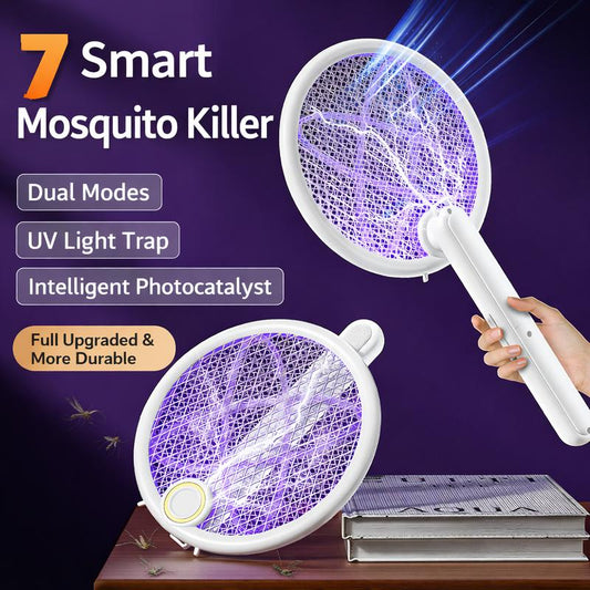 💖HOT SALE 49% OFF💖Foldable Electric Mosquito Swatter - Automatic Mosquito-Attracting