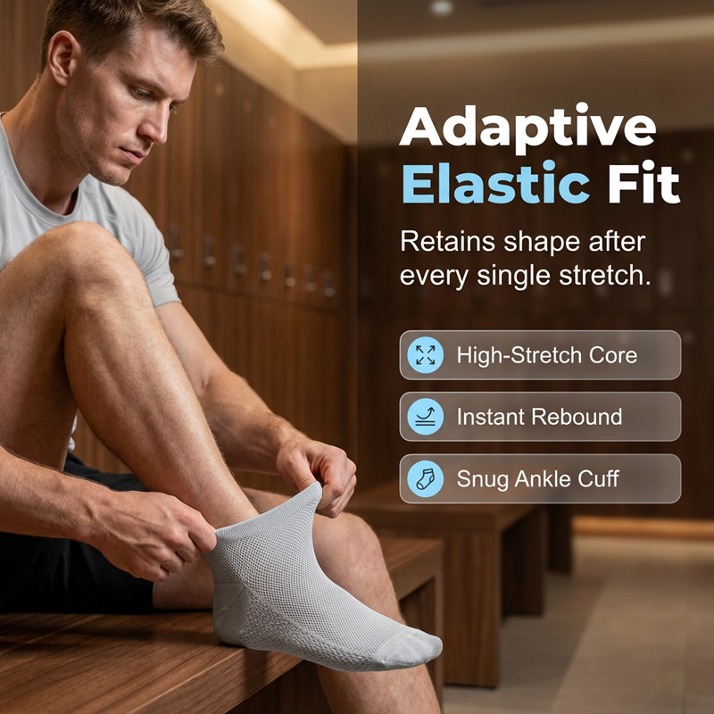 🔥Buy 1 get 1 free🔥  Men's Breathable Antibacterial Ankle Socks