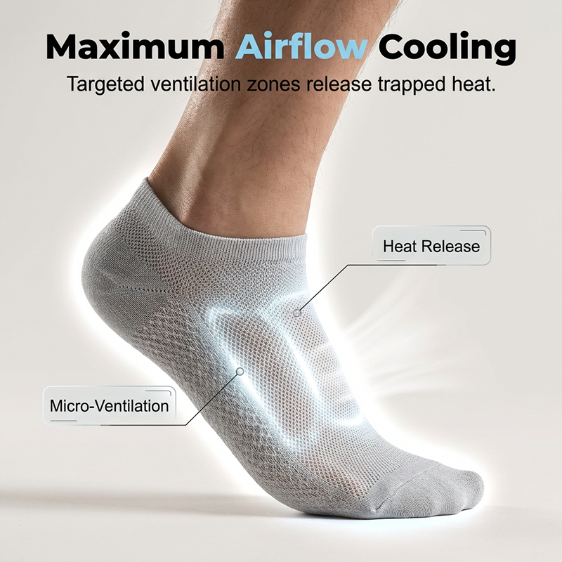 🔥Buy 1 get 1 free🔥  Men's Breathable Antibacterial Ankle Socks