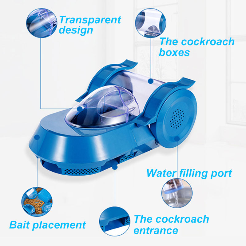 🥳2026 HOT SALE🥳💞50K+ SOLD!🪳🛡️ 50% OFF! Household Cockroach Trap – Powerful bait, enclosed design. Reusable, eco‑friendly. Keep kitchen pest‑free. ✨🍽️
