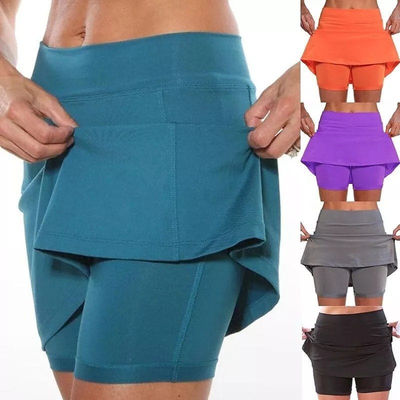 💥 Last Day! Special Sale – Only £9.99 👚Anti-Chafing Active Skort – Super soft and comfortable🔥
