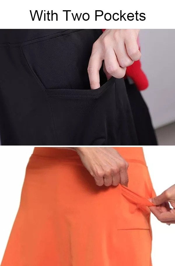 💥 Last Day! Special Sale – Only £9.99 👚Anti-Chafing Active Skort – Super soft and comfortable🔥