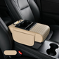 Car Armrest Cushion,5-in-1 Center Console Cover with 2 Storage Bags Cup Holder, Tissue Box Slot, Phone Slot for Sedans, Car Accessories Interior Organizers