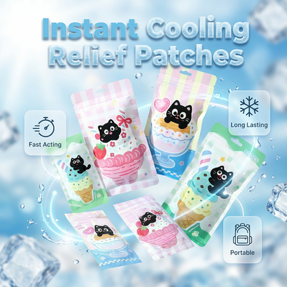 Long-Lasting Cooling Body Patches for Hot Weather (10-Pieces)