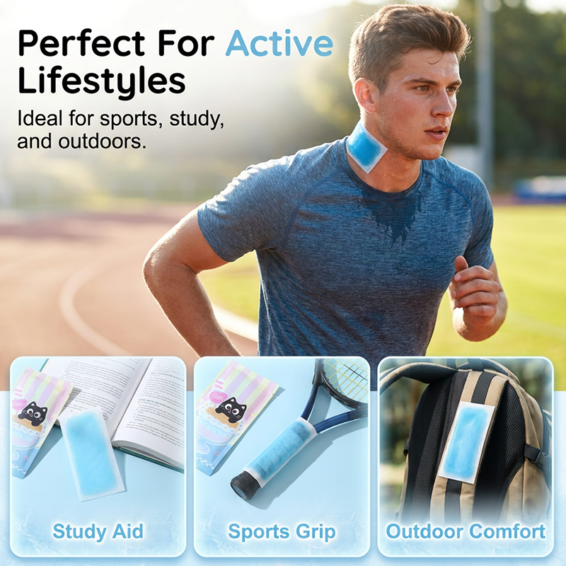 Long-Lasting Cooling Body Patches for Hot Weather (10-Pieces)