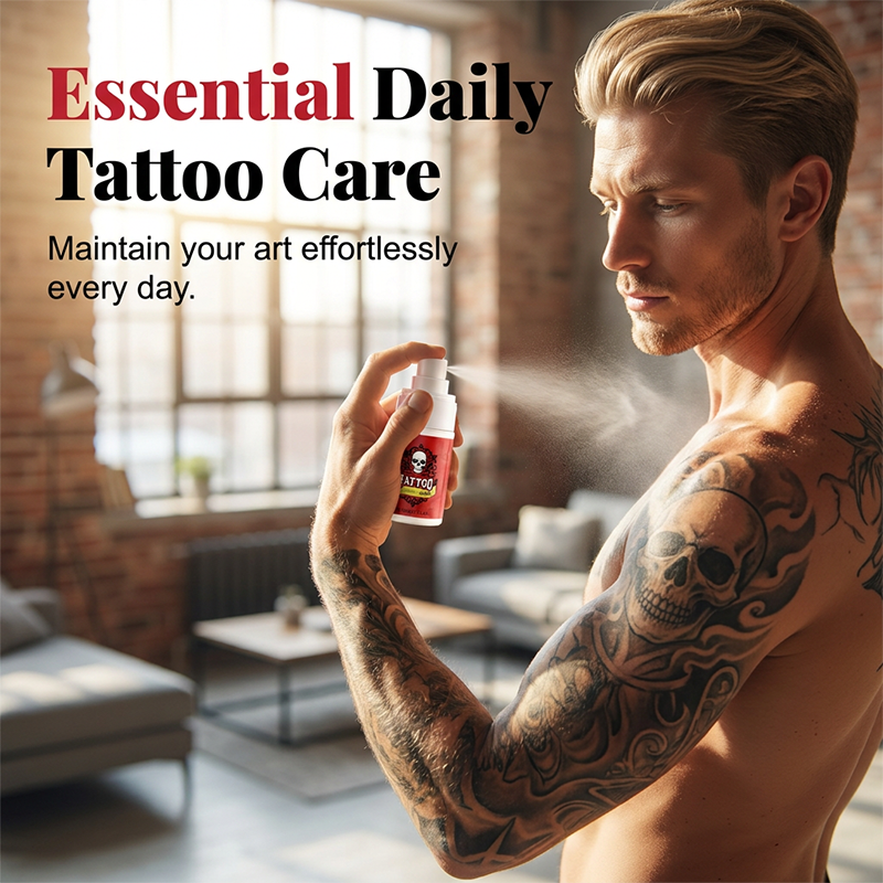 💥 50K+ sold!💉 Tattoo aftercare spray – ultra-fine mist, hydrates, revives ink vibrancy. 50% OFF! 🎨✨