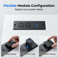 Modern Recessed Desktop Power Strip