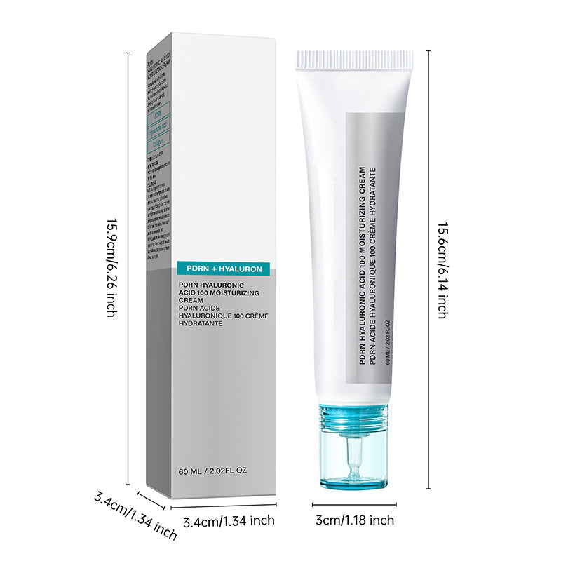 🥳2026 HOT SALE🥳💞50K+ SOLD!👸💧 50% OFF! PDRN Hyaluronic Cream – 10 types HA, +122% hydration. Clinical luxury, drop‑by‑drop. Youth in a tube! ✨👑