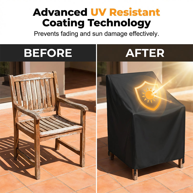 🛡️🌧️ Outdoor Dust-Proof And Water-Resistant Cover – Heavy Duty, UV Protected, Tie-Down Straps. Perfect For BBQ Grill, Patio Furniture, AC Unit Or Generator! 🪑🔥❄️