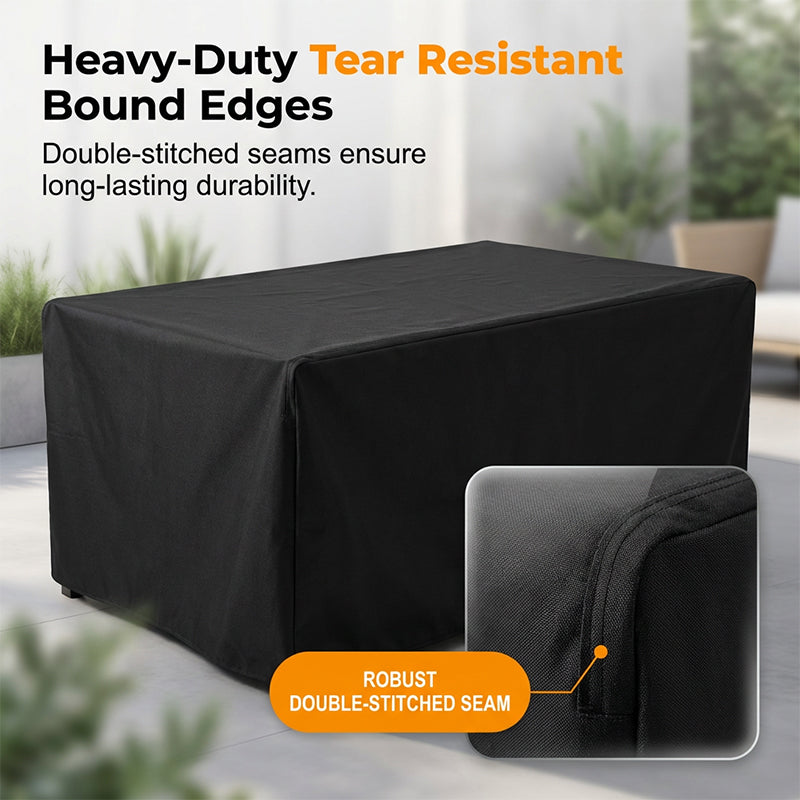 🛡️🌧️ Outdoor Dust-Proof And Water-Resistant Cover – Heavy Duty, UV Protected, Tie-Down Straps. Perfect For BBQ Grill, Patio Furniture, AC Unit Or Generator! 🪑🔥❄️