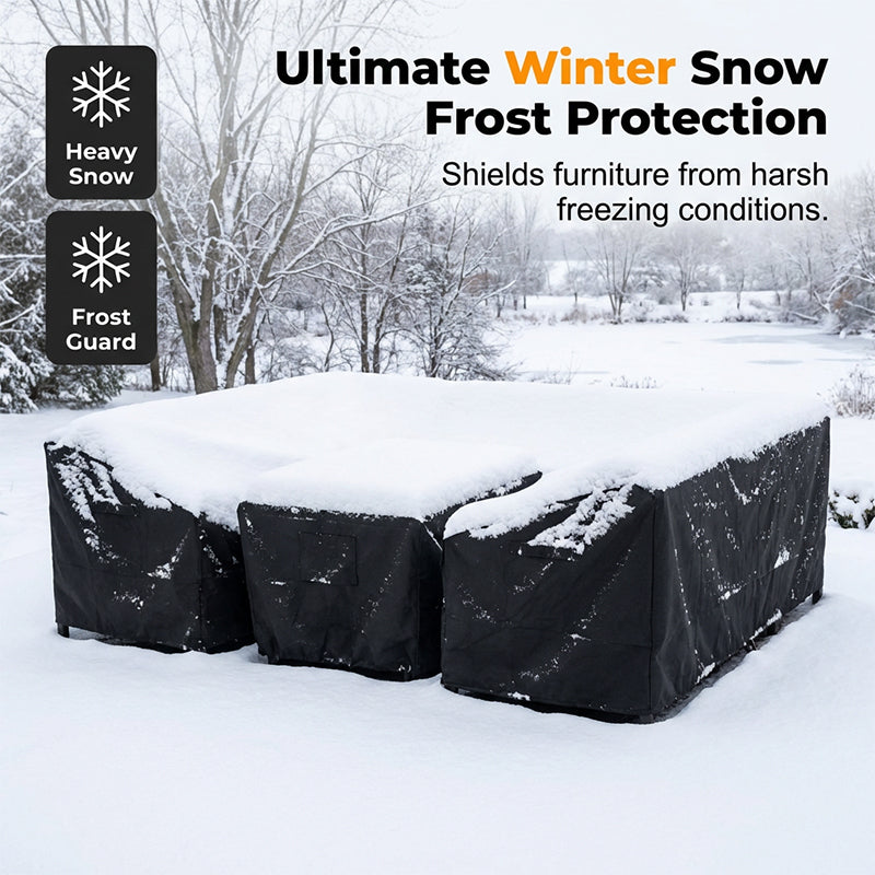 🛡️🌧️ Outdoor Dust-Proof And Water-Resistant Cover – Heavy Duty, UV Protected, Tie-Down Straps. Perfect For BBQ Grill, Patio Furniture, AC Unit Or Generator! 🪑🔥❄️
