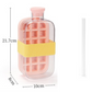 ❄️2-in-1 Ice Cube Maker Water Bottle Built-In Ice Tray, Food-Grade Silicone, Bpa-Free. Make Ice & Store Water In One Bottle – Ideal For Gym, Office & Travel! 🏋️‍♂️💼✈️