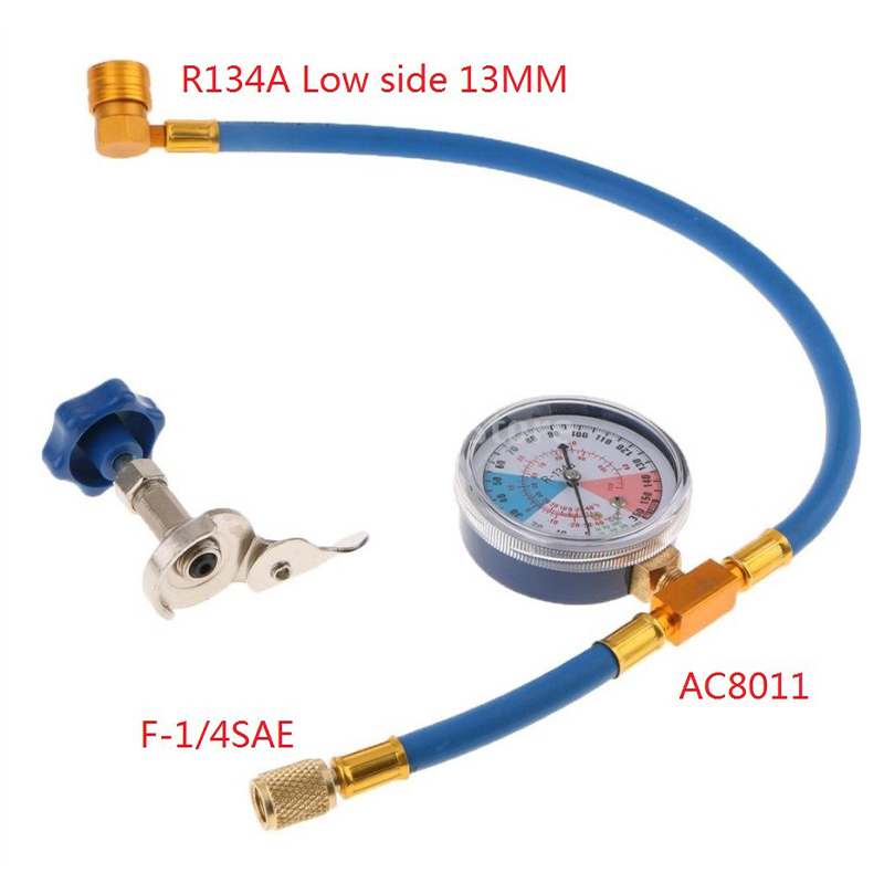 🔧 50% OFF NOW! ❄️ R134a AC Refrigerant Refill Hose with Gauge – Leak-proof, easy to read, and compatible with cars, trucks, or home AC units – safe DIY refilling 🚗