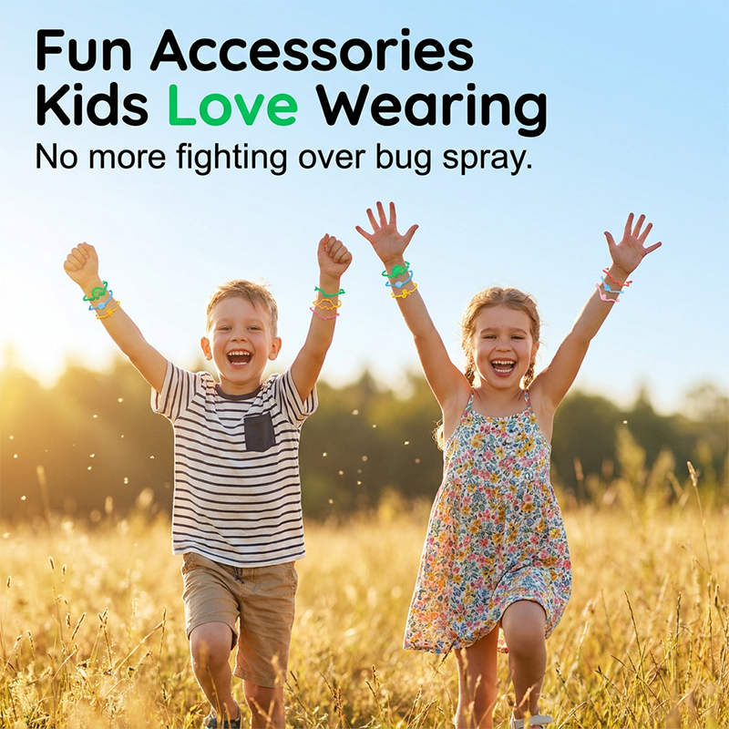 🔥Buy 1 get 1 free🔥Fun-Shaped Plant-Based Mosquito Repellent Bracelets