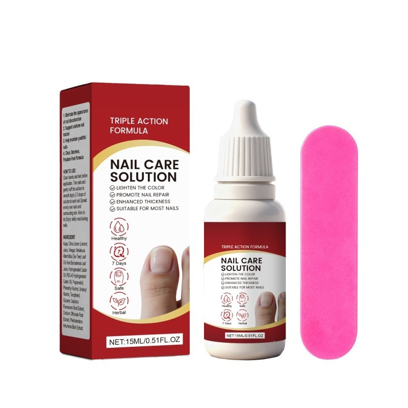 ⭐BUY 1 GET 1 FREE⭐Triple Action Nail Care Repair Solution Kit