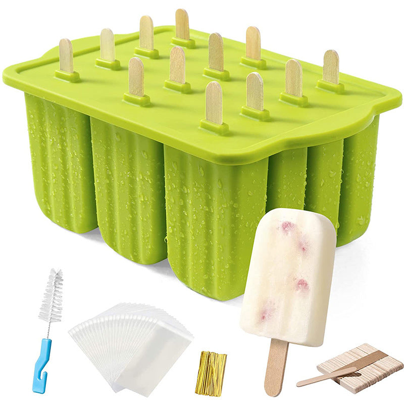 🔥2026 New Arrival🔥12-Cavity Silicone Popsicle Mold