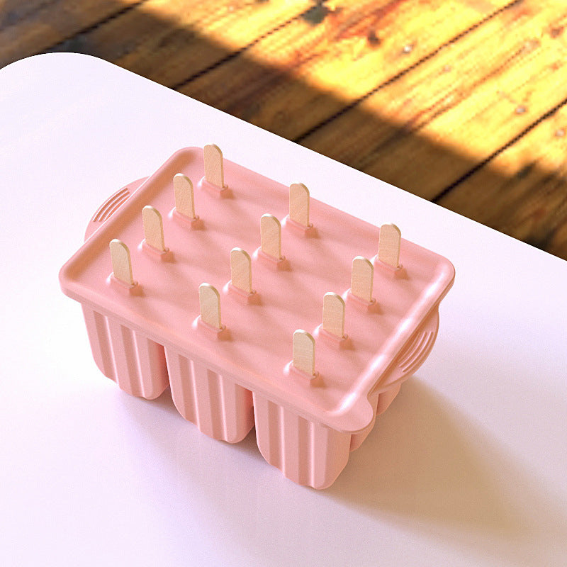 🔥2026 New Arrival🔥12-Cavity Silicone Popsicle Mold