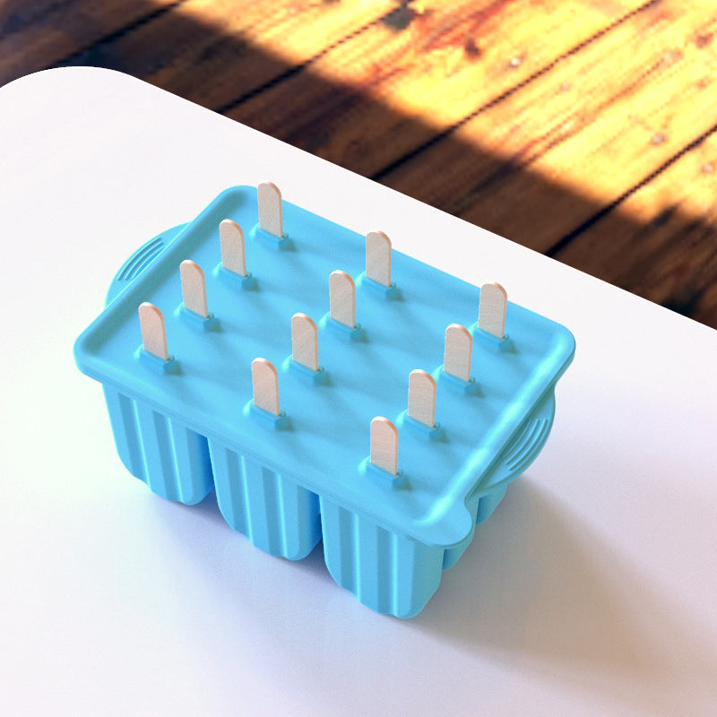 🔥2026 New Arrival🔥12-Cavity Silicone Popsicle Mold