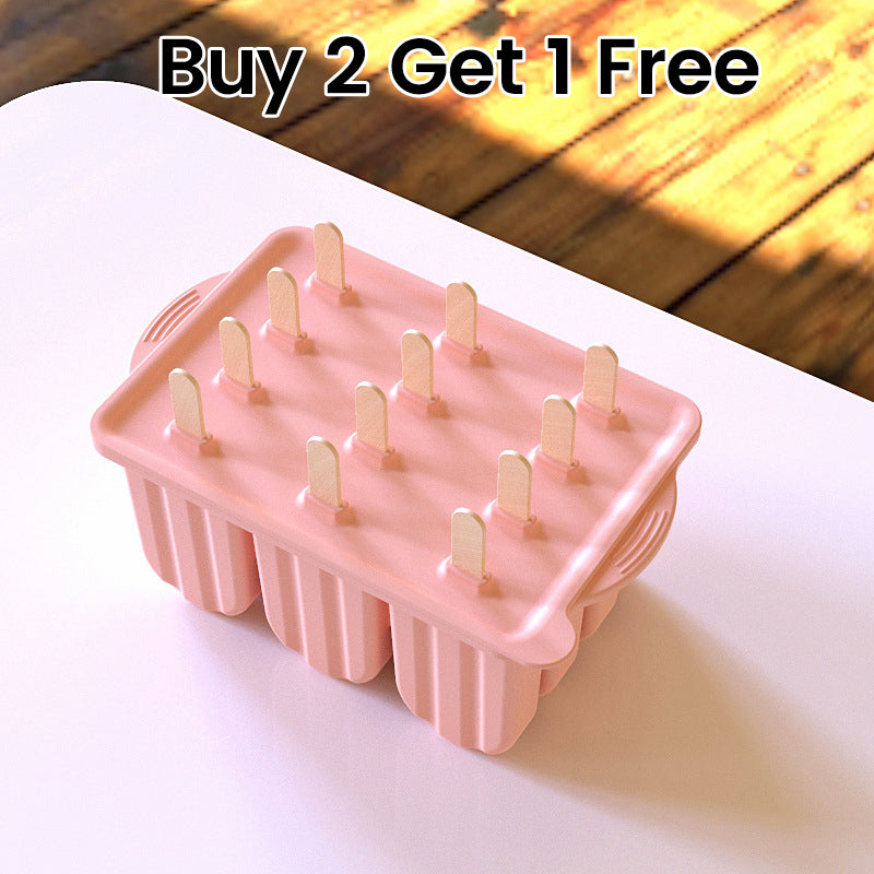🔥2026 New Arrival🔥12-Cavity Silicone Popsicle Mold